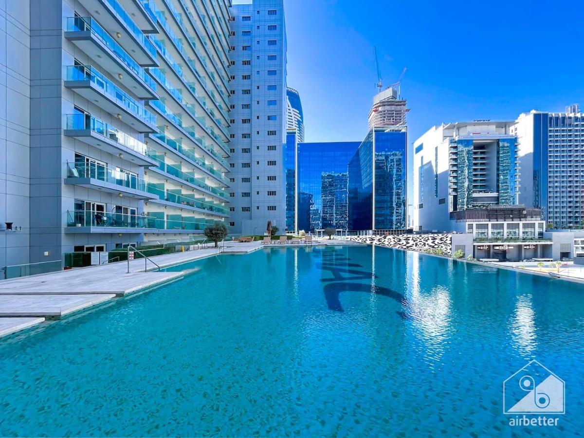 Luxury Stay At Damac Majestine With Balcony & Views Dubai Ngoại thất bức ảnh